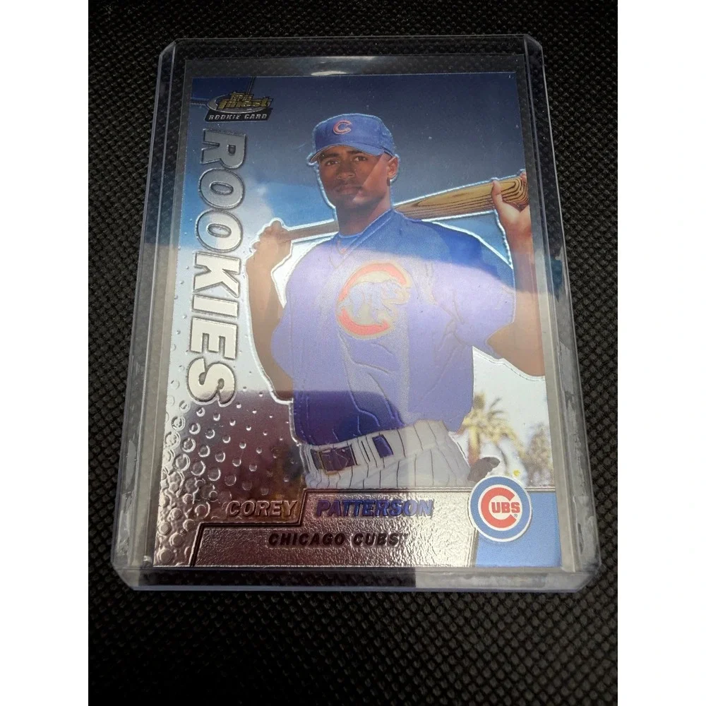 1999 Topps Finest Corey Patterson Rookie Card 285 Chicago Cubs MLB Baseball Card - Picture 3 of 4